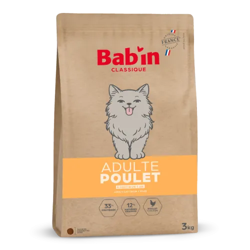 Chat Adulte Classique - Poulet