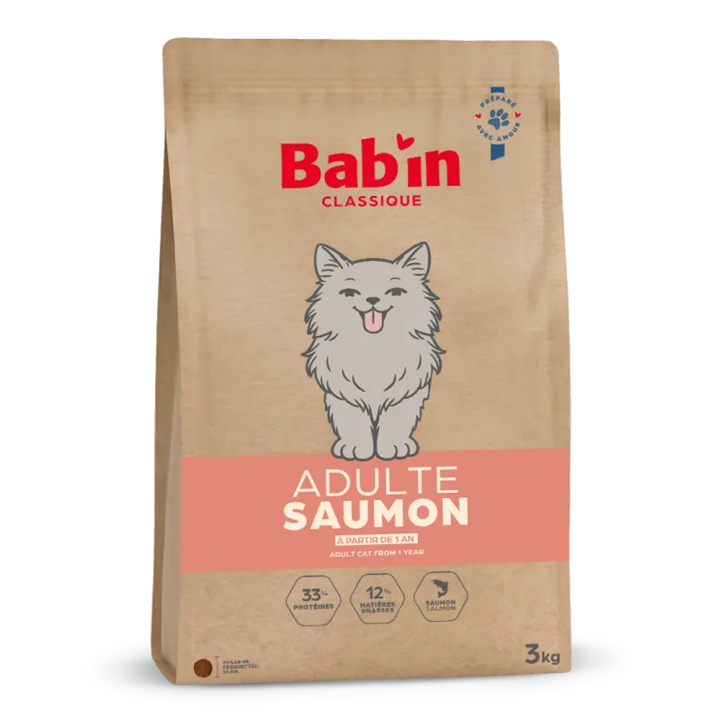 Chat Adulte Classique - Saumon
