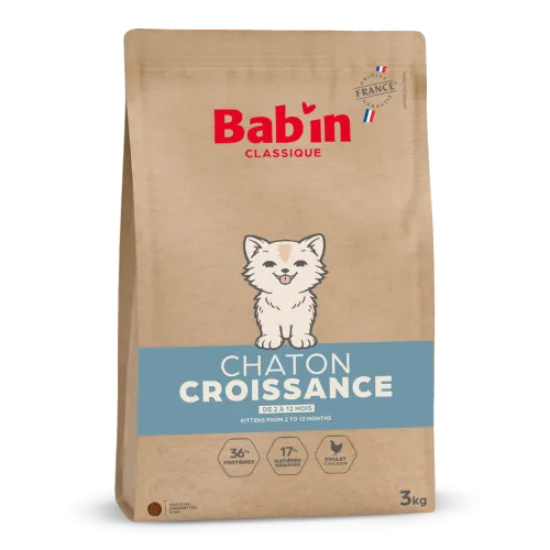 Chaton Croissance - Poulet