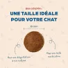 Bab'in Croquettes pour chat Adulte Sans Céréales - Poulet . Intolérance au gluten. Taux élevé de protéines de haute qualité.