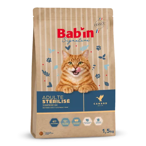 Chat Adulte stérilisé - Canard