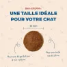Bab'in Croquettes pour chat Adulte - Canard. Hautement digestible. Taux élevé de protéines de haute qualité.