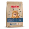 Bab'in Croquettes pour chat Adulte - Saumon. Hautement digestible. Taux élevé de protéines de haute qualité.