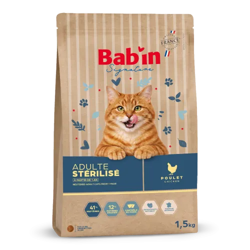 Chat Adulte stérilisé - Poulet