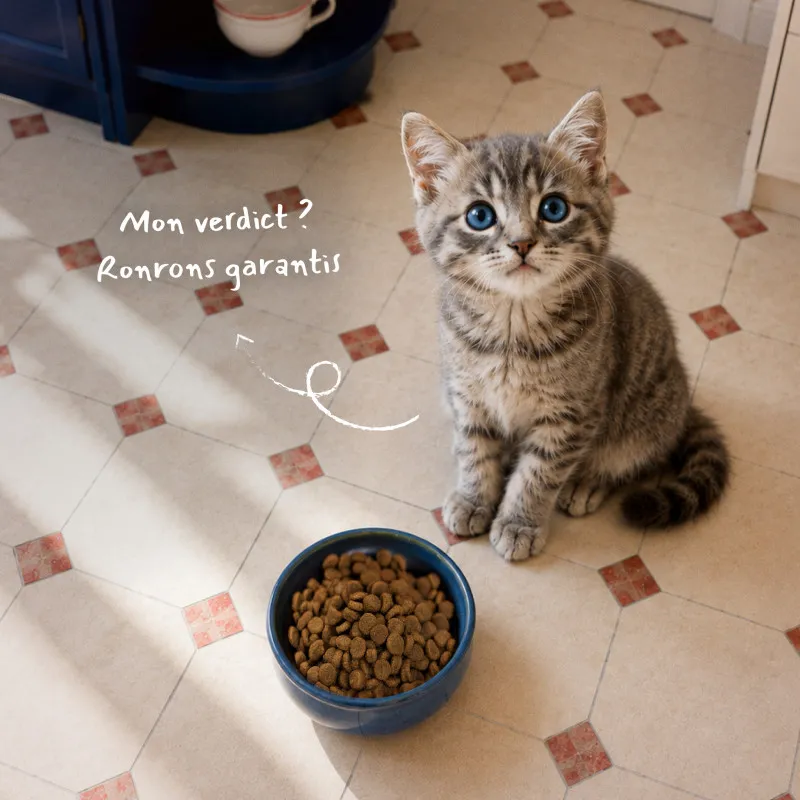 Croquettes Chaton Bab'in | Croissance et équilibre dès le sevrage