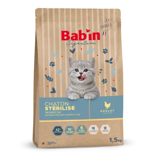 Chaton Stérilisé - Poulet