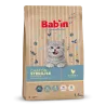 Bab'in Croquettes pour chaton Stérilisés - Poulet. Favorise la croissance. Taux élevé de protéines de haute qualité.