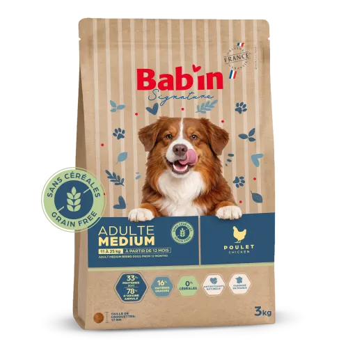 Adulte Medium Sans Céréales - Poulet