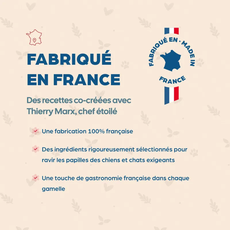 Friandise pour chat saveur Canard Betterave par Thierry Marx | Origine France Garantie