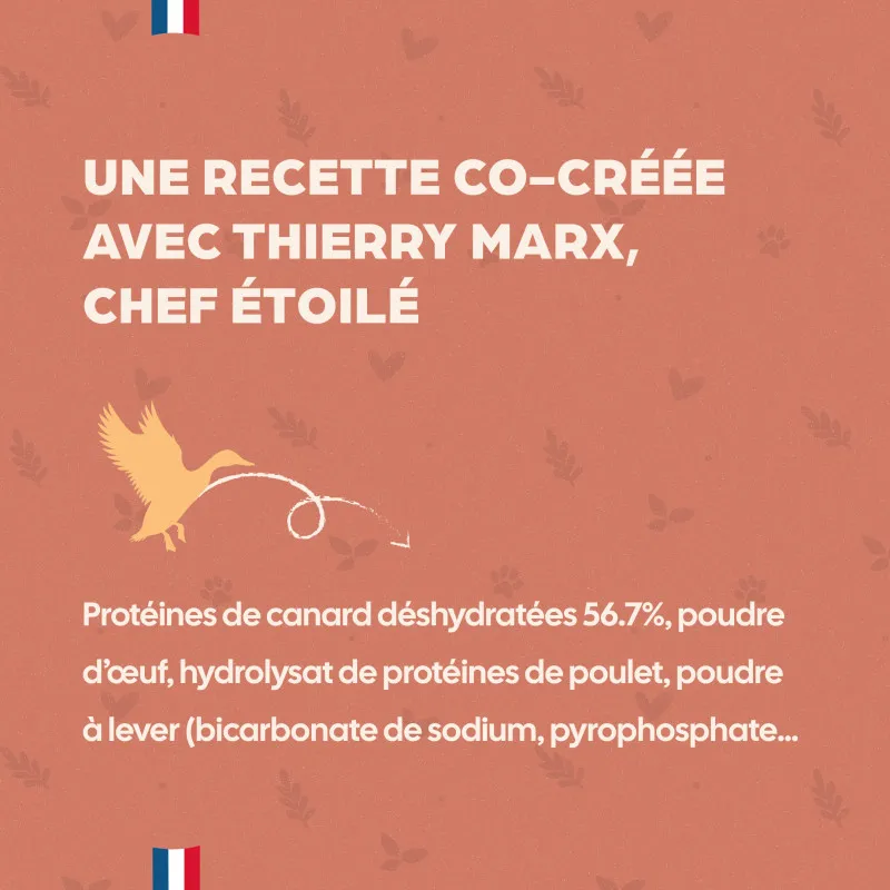 Friandise pour chat saveur Canard Betterave par Thierry Marx | Origine France Garantie