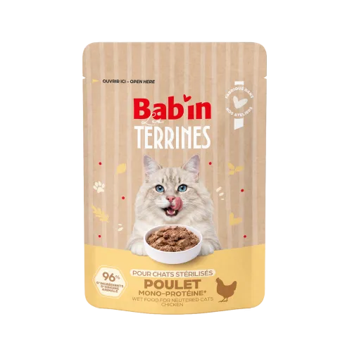 Terrine Chat - Poulet