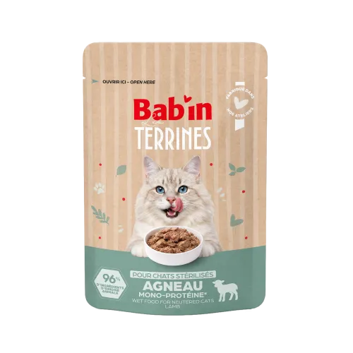 Terrine Chat - Agneau