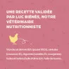 Bab'in Terrine Cuisinée pour chien - Poulet- Haute digestibilité - Fruits et légumes soigneusement sélectionnés - Texture brute