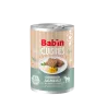 Bab'in Terrine Cuisinée pour chien - Agneau - Haute digestibilité - Fruits et légumes soigneusement sélectionnés - Texture brute