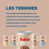 Bab'in Terrine pour chien - Agneau - Haute digestibilité - Garantie sans céréales ni gluten - Mono-protéine animale Agneau