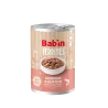 Bab'in Terrine pour chien - Saumon - Haute digestibilité - Garantie sans céréales ni gluten - Mono-protéine animale Saumon