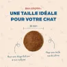 Bab'in Croquettes pour chat  Senior -  Poulet.  Soutien articulaire. Taux élevé de protéines de haute qualité.