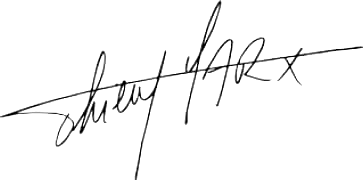 Signature de Thierry Marx