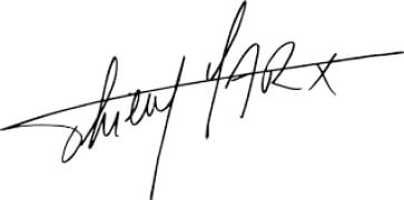 La signature du chef cuisinier Thierry Marx